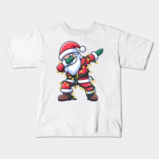 Dabbing Santa Kids T-Shirt